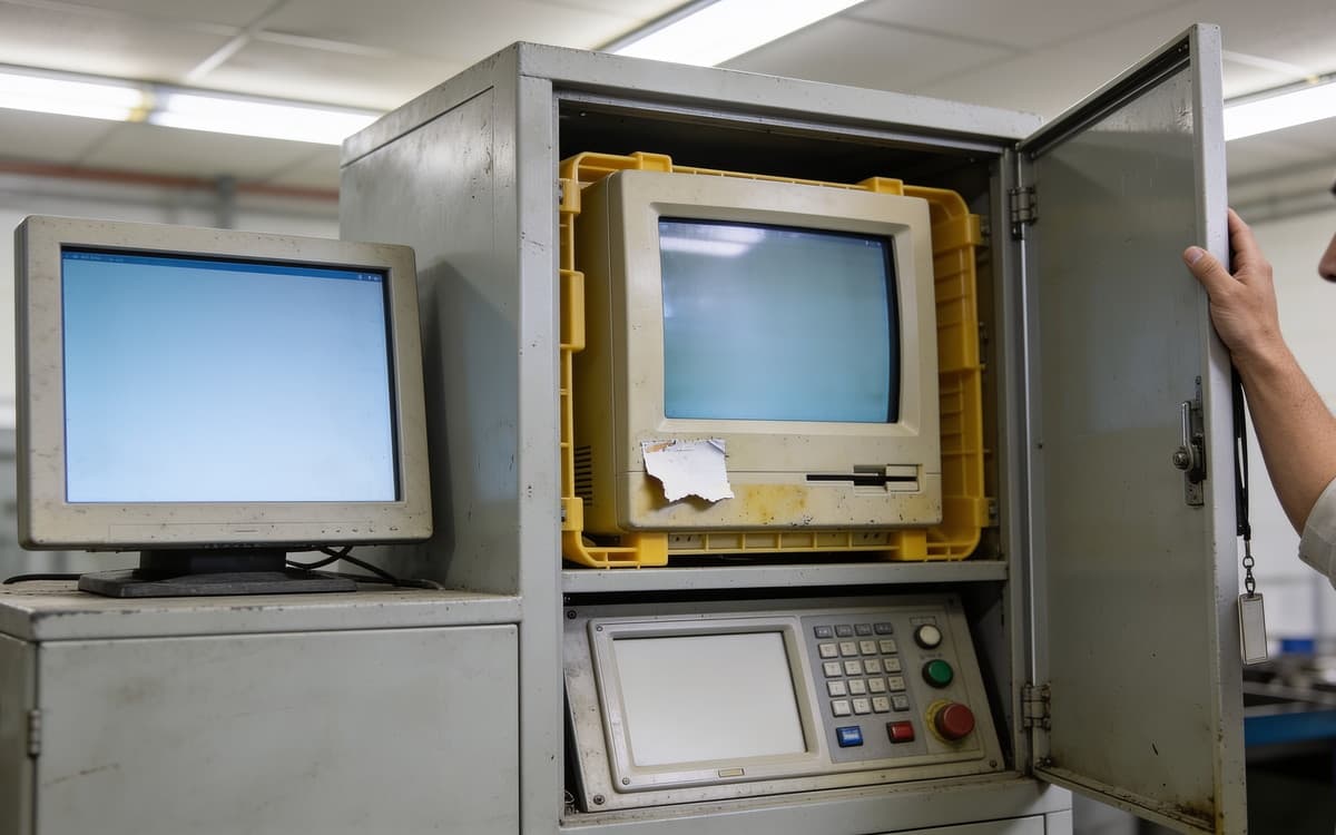 an ageing industrial PC